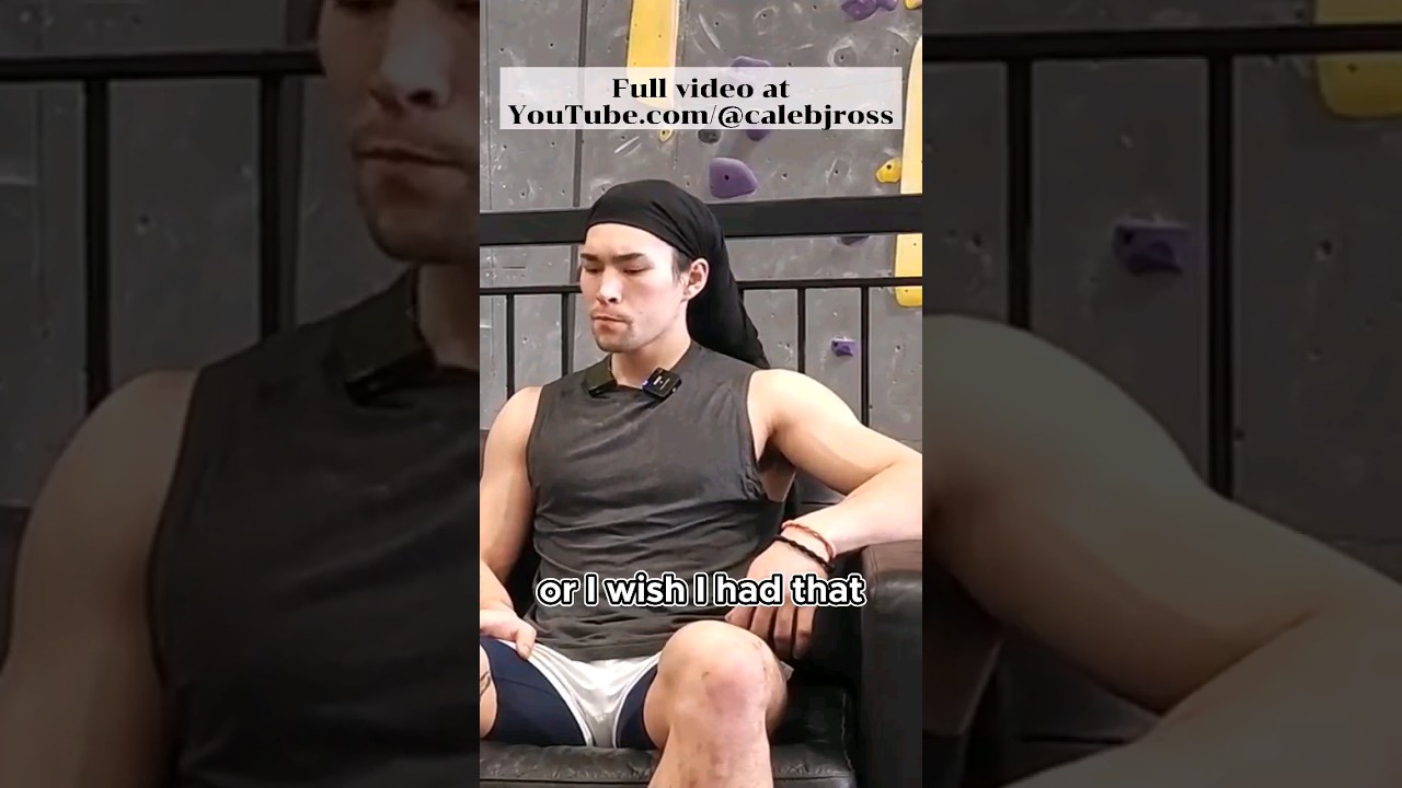 tall rock climber wishes he was short? (feat. @suckatslab) #shorts