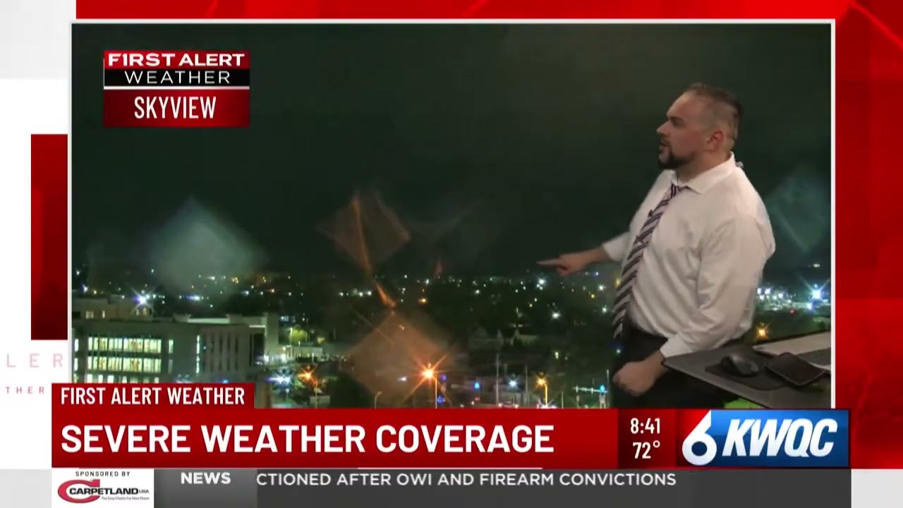 KWQC-TV6 - Tornado Coverage - 4/15/2026