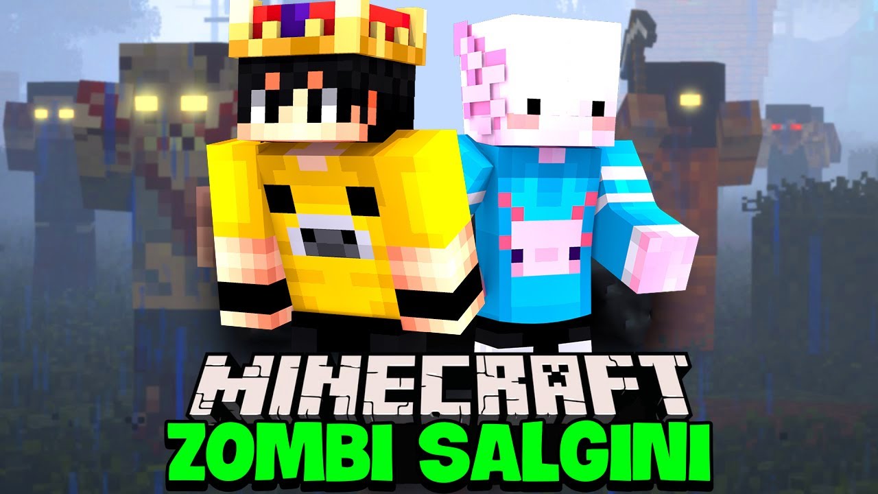 HER YER ZOMBİ DOLU! | Minecraft ZombiCraft #1