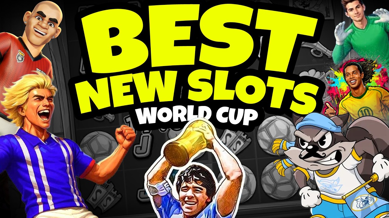 ⚽️ ⚽️ TOP 6 NEW ONLINE SLOTS!! - WORLD CUP EDITION ⚽️ ⚽️