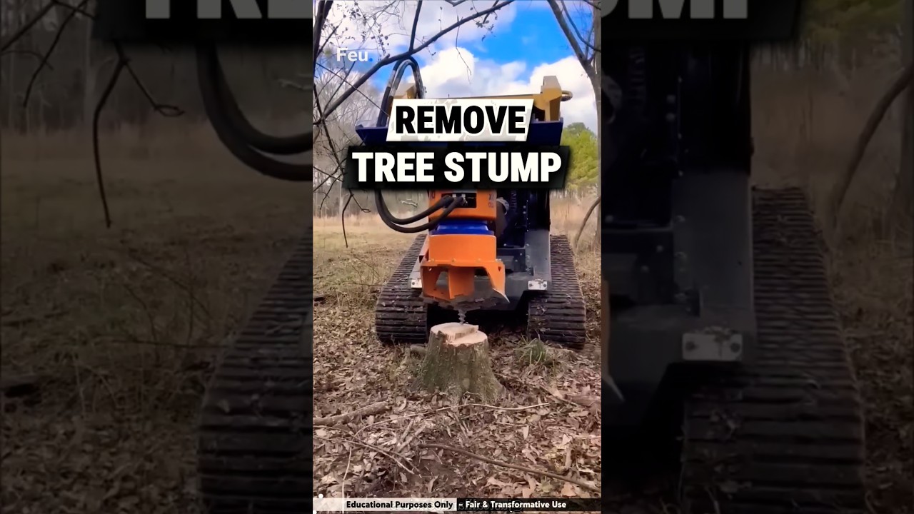 Never Pull a Tree Stump &ndash; Do This Instead #usa