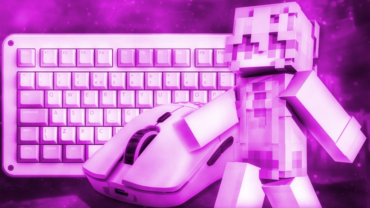 Hive Bedwars Keyboard & Mouse ASMR [4k 240FPS] [Creamy Modded Keyboard]