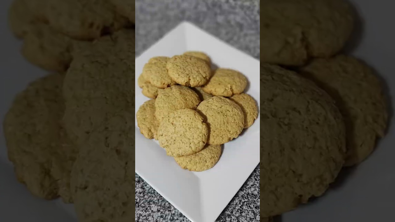 Домашнее кокосовое печенье 🥥🍪 | Без молока, просто и вкусно