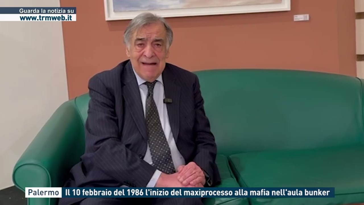 Palermo - Il 10 febbraio del 1986 l'inizio del maxiprocesso alla mafia nell'aula bunker