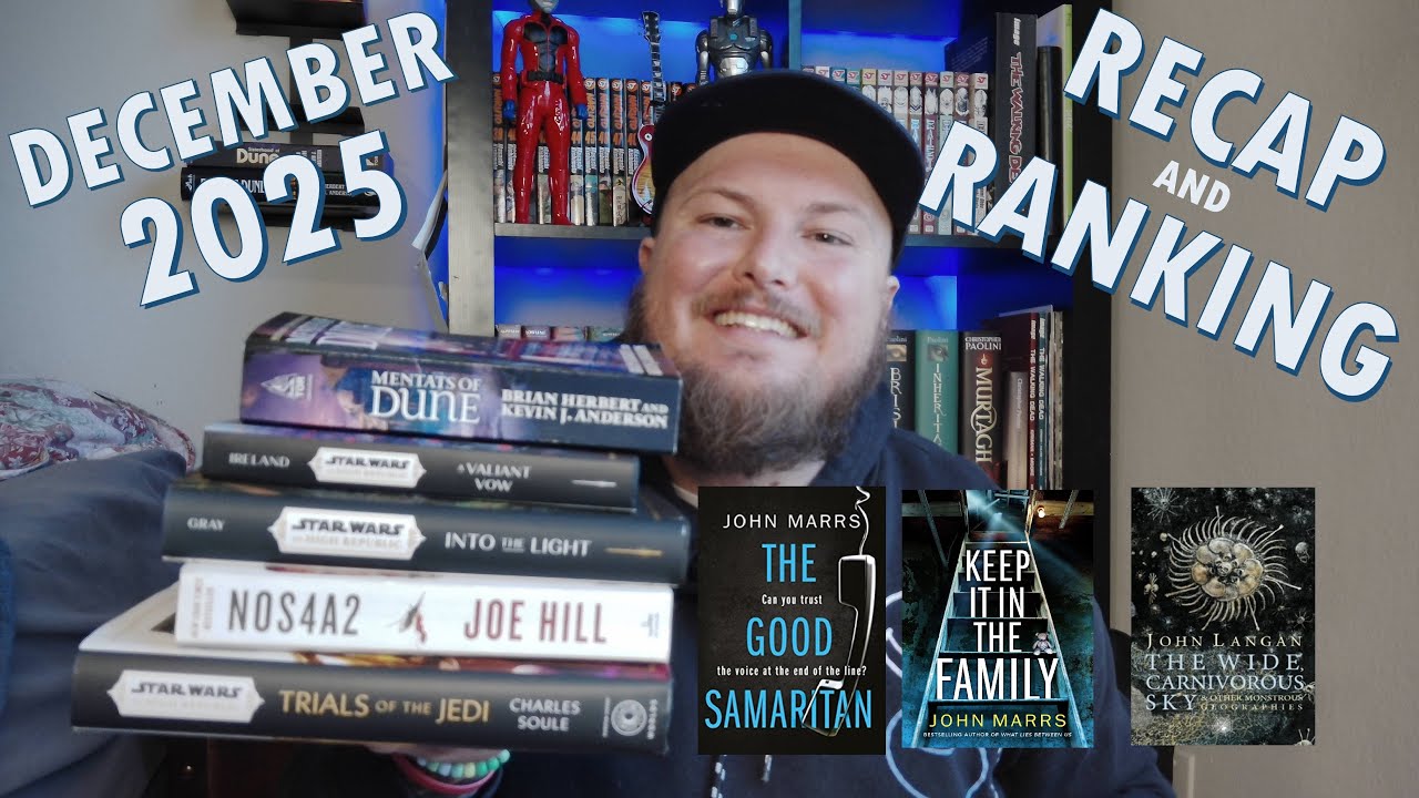 December 2025 Reading Recap and Ranking