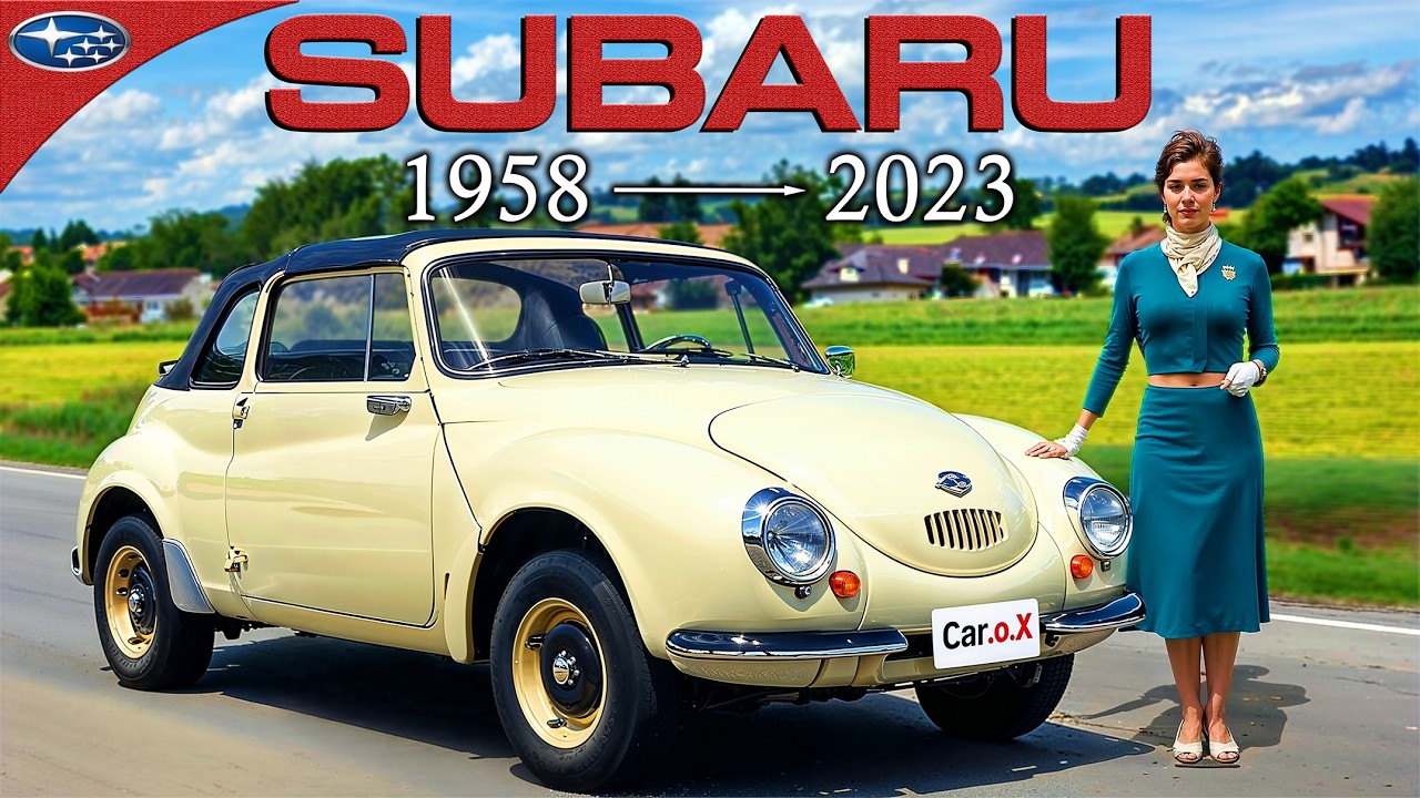 SUBARU Kei Car Evolution &ndash; From (1958&ndash;2023)