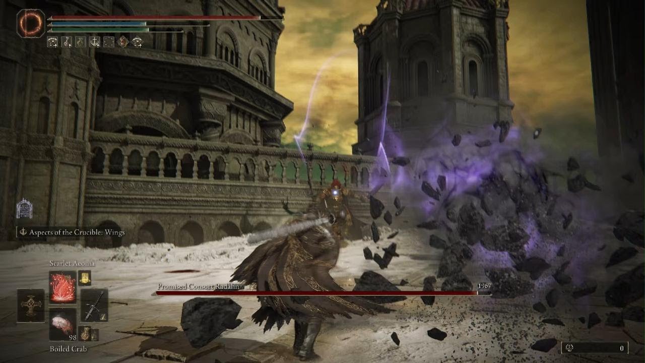 Scuffed Consort Radahn Fight Featuring Miquella