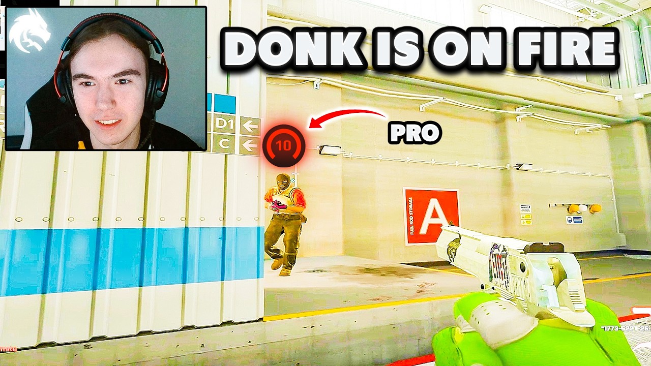 donk's DEAGLE is on Fire against 3DMAX. m0NESY stunning Ace - CS2