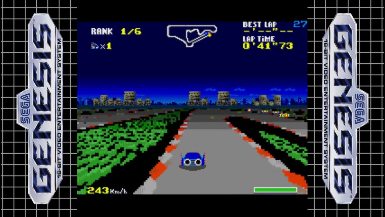 G-ZERO by gasega68k (Sega Mega Drive/Genesis) - [New Demo] - HD Graphics & Stereo Sound