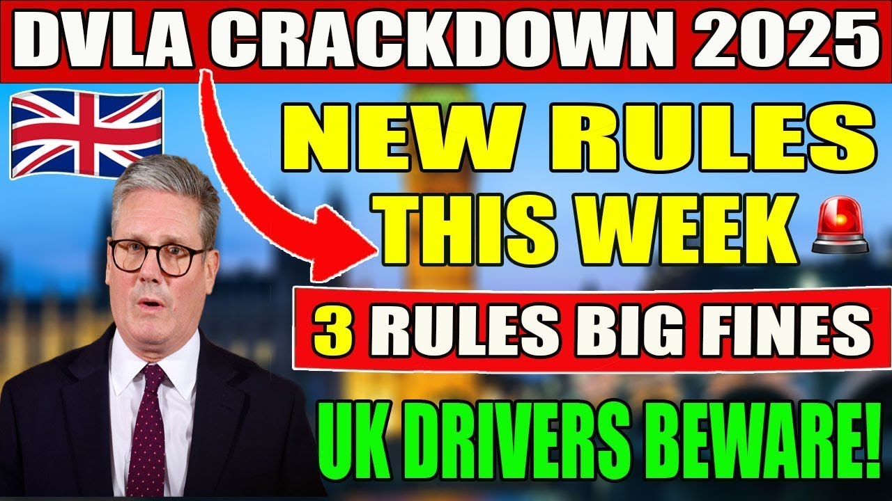 DVLA Announces 3 NEW Driving Rules &ndash; Fines Start This Week!