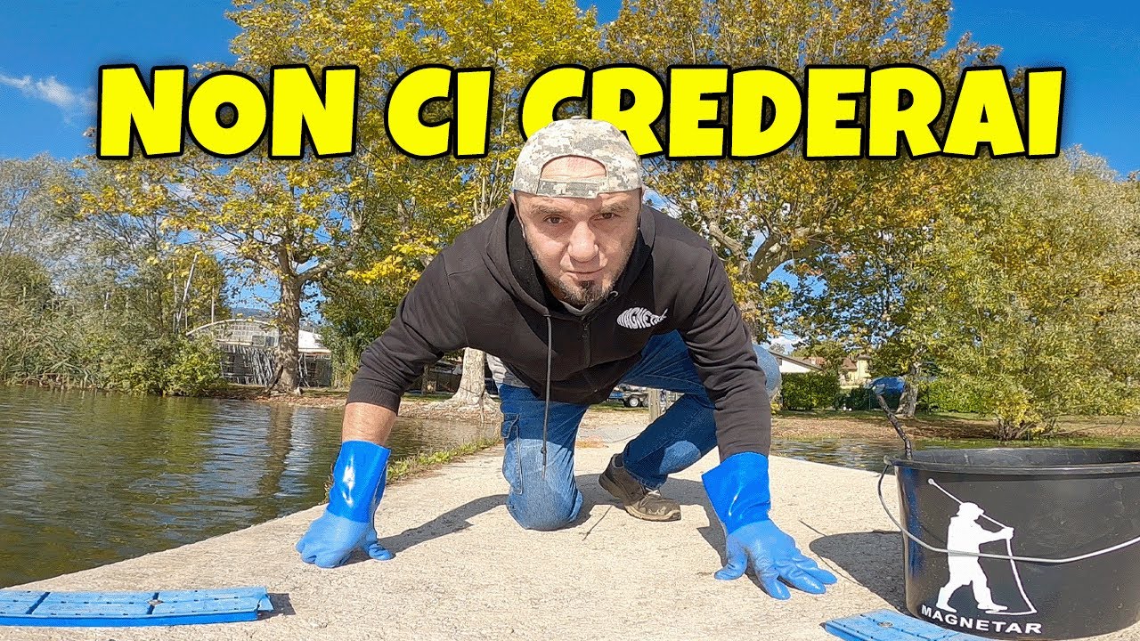 Dopo QUESTO Ritrovamento dovr&ograve; BUTTARE il MAGNETE! 🤣 Magnet Fishing Italia