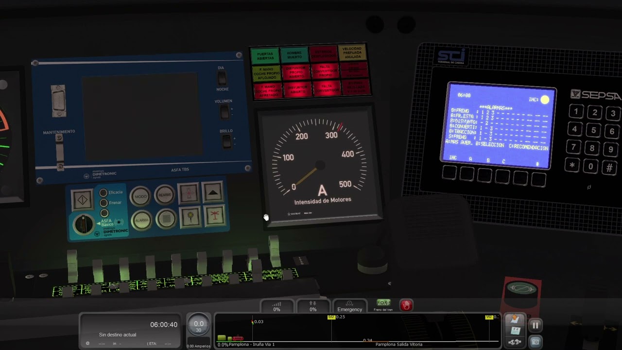 OS ENSEÑO COMO ARRANCAR LA UT-446 PARA EL FUNCIONAMIENTO EN TRAIN SIMULATOR 2022