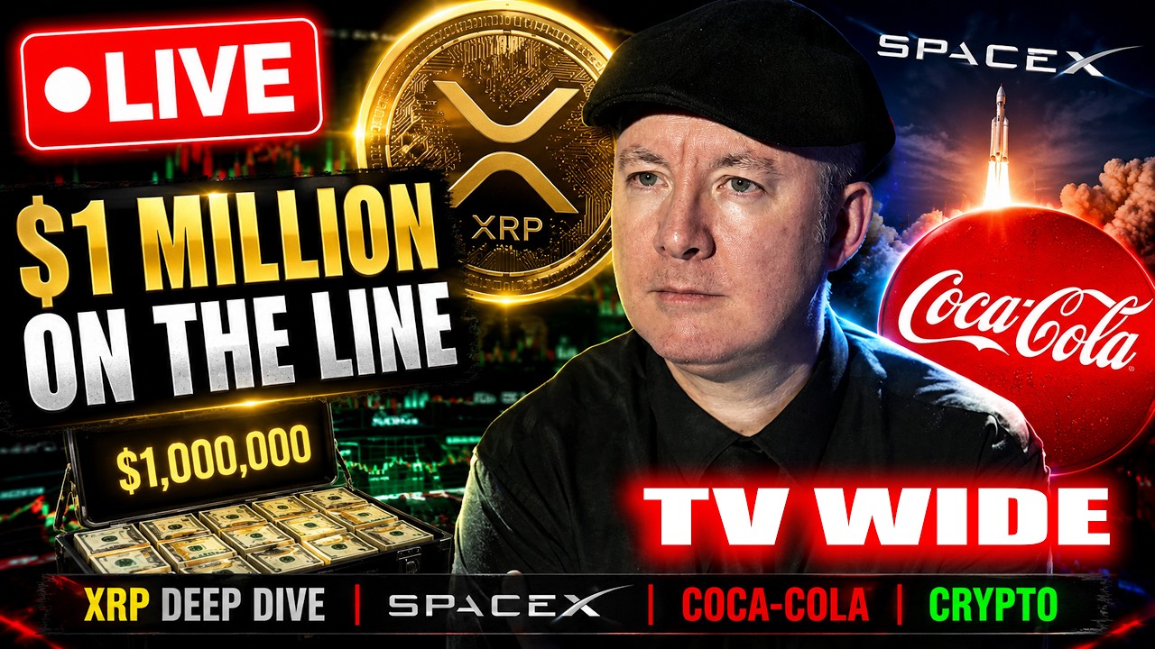 XRP BREAKOUT, SpaceX, Coca-Cola & The $1 Million Challenge | Martyn Lucas Investor
