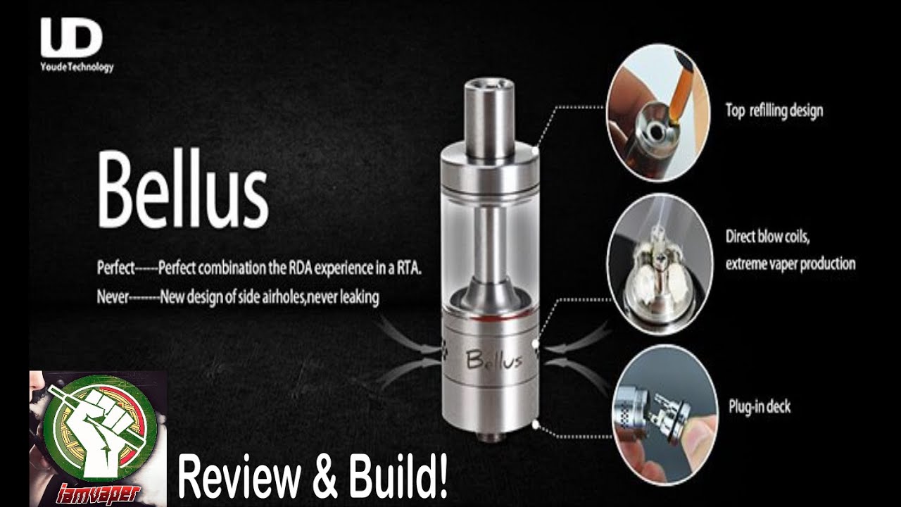 New Youde Bellus RTA 2015 Review + Build | Iamvaper