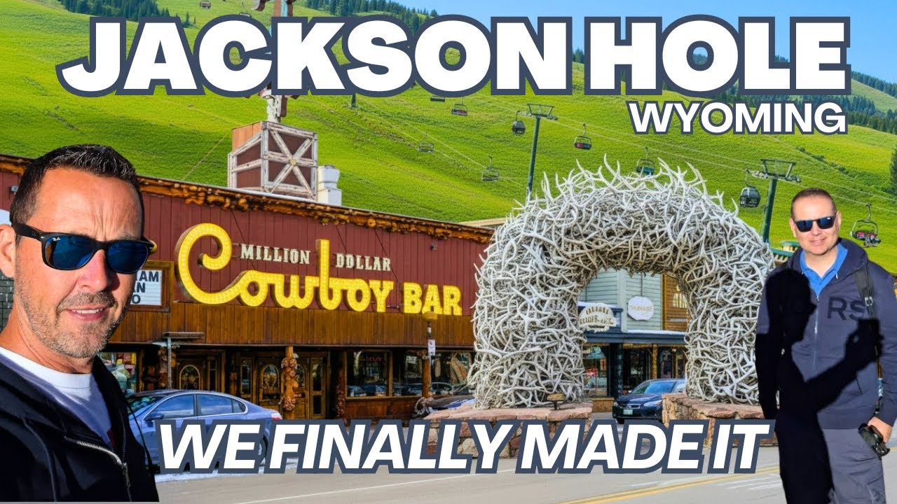 We finally saw Jackson Hole Wyoming after watching it for YEARS USA Road Trip Oct 2025