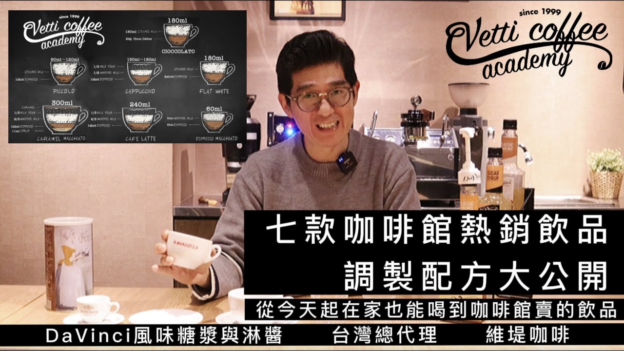 咖啡館熱銷飲品配方大公開｜在家也能自己做出與咖啡館一樣的味道
