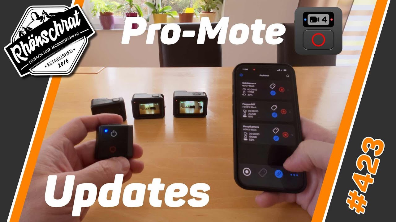 Pro-Mote App Updates: Neue Tricks für einfache Kamera-Steuerung | №423
