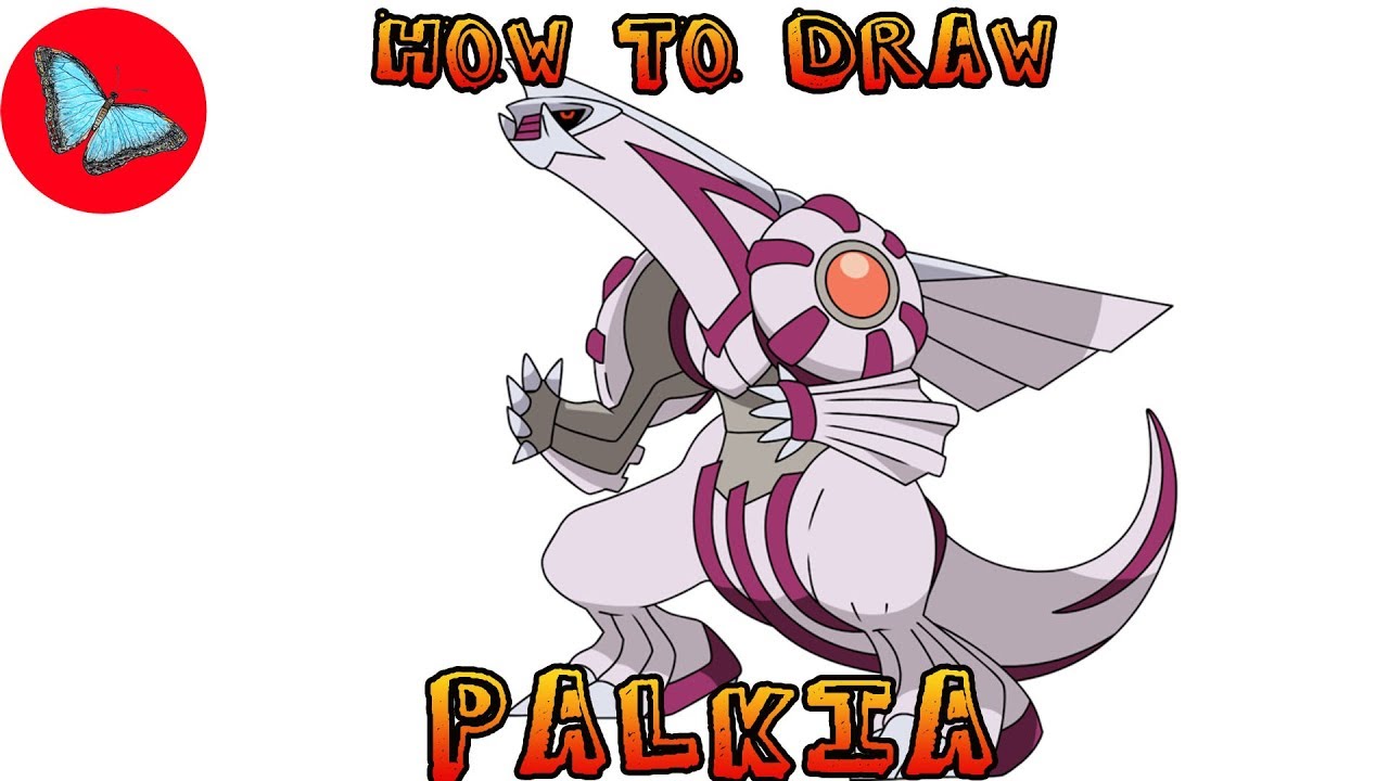 How To Draw Pokemon - Palkia (other side)