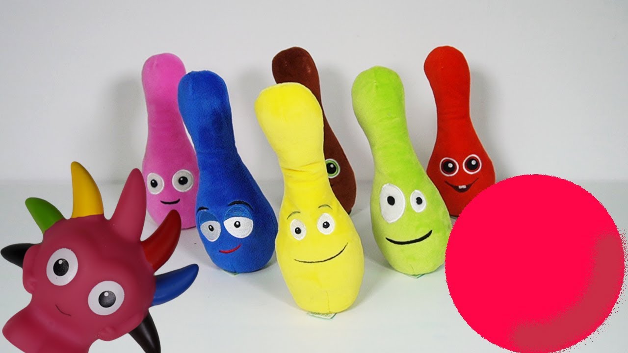 Babblarna spelar bowling - Lek & busa med Babblarna!