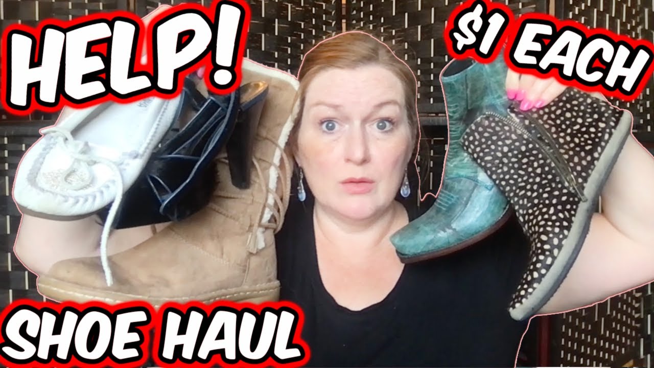 I WENT SHOE CRAZY | What Was I Thinking? Can I Sell These Shoes on Ebay for a Profit