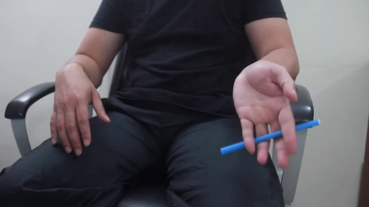 Carpal Tunnel Exercises Using a Pen