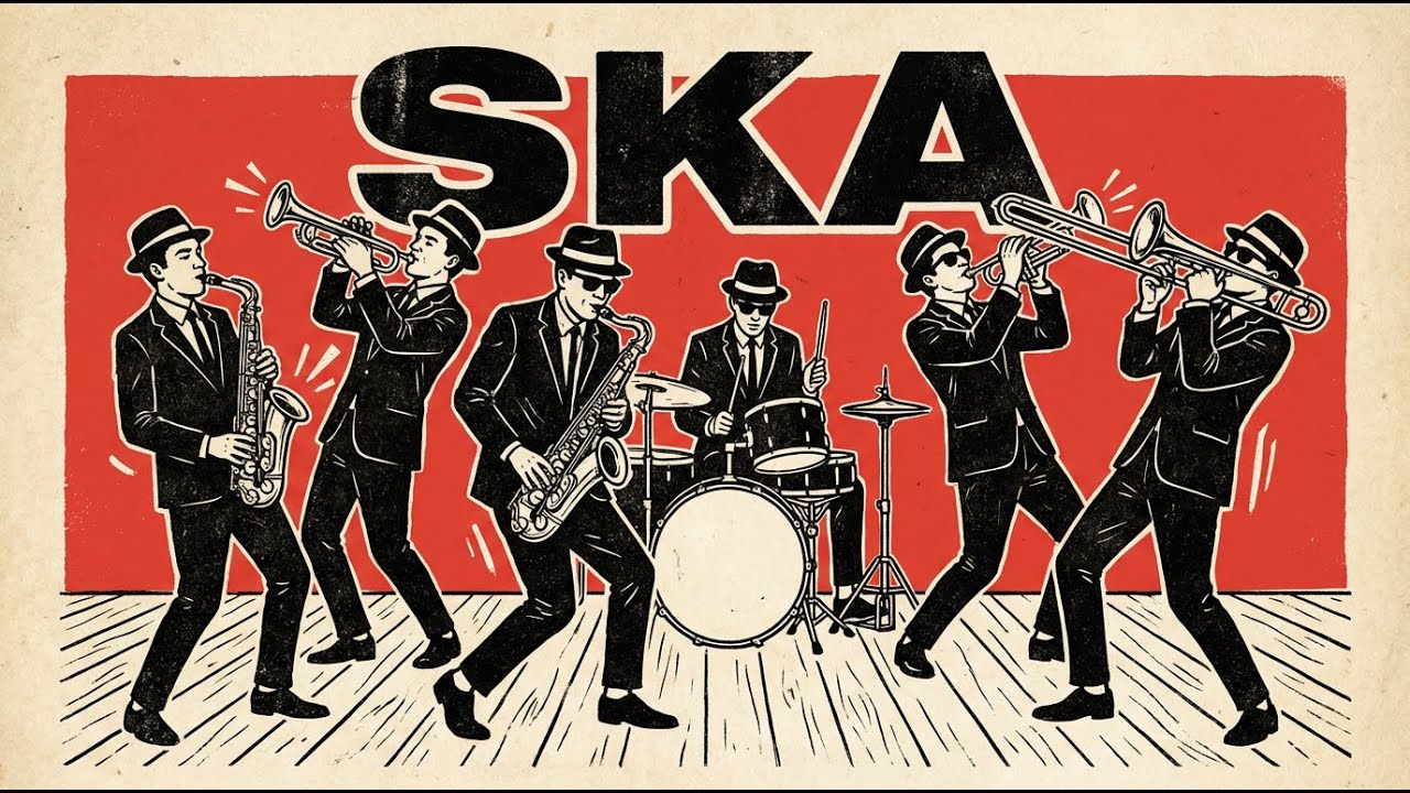 Rocksteady Ska Parade: Horns Up, Smiles On, and Let the Rhythm Move You!