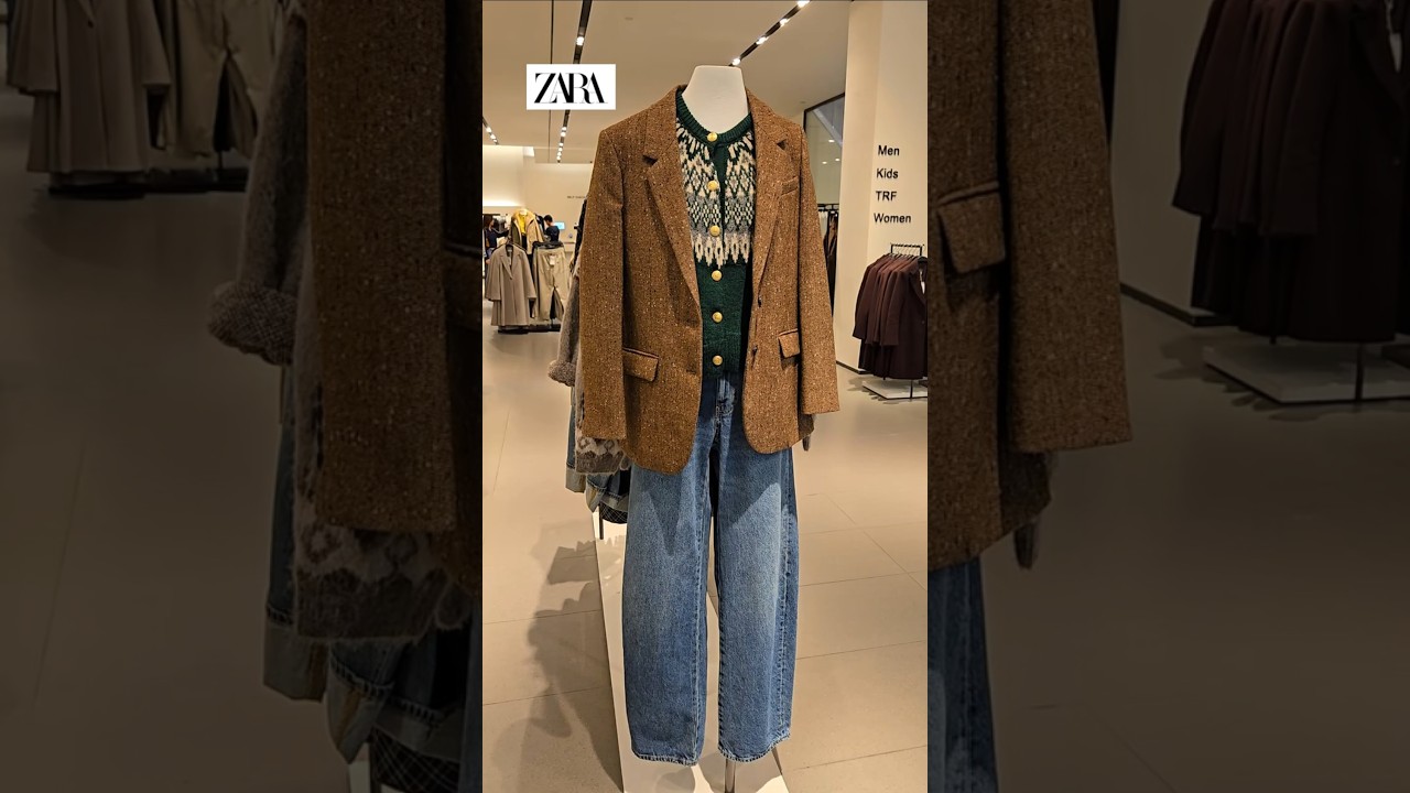 Zara -☔🐿️New Collection/Lovely Fall Oct 2025 #shorts #zara #zarahaul #zaracasual #fashion #shopping