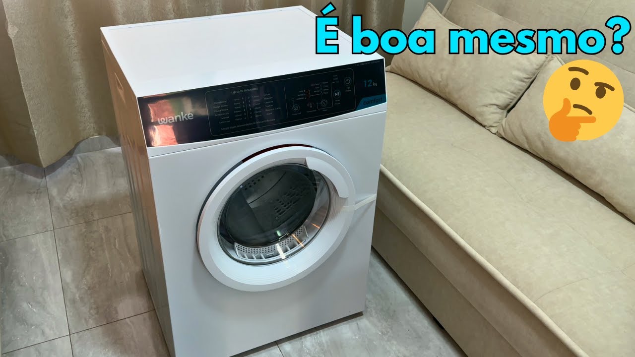 VALE A PENA? 😱 Testei a Secadora de Roupas Wanke Comfort 12kg | Unboxing + Review Completo!