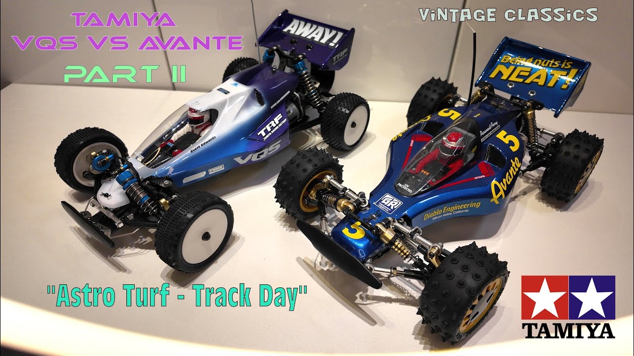 Tamiya VQS vs. Avante Teil 2, Indoor-Offroad Track Day