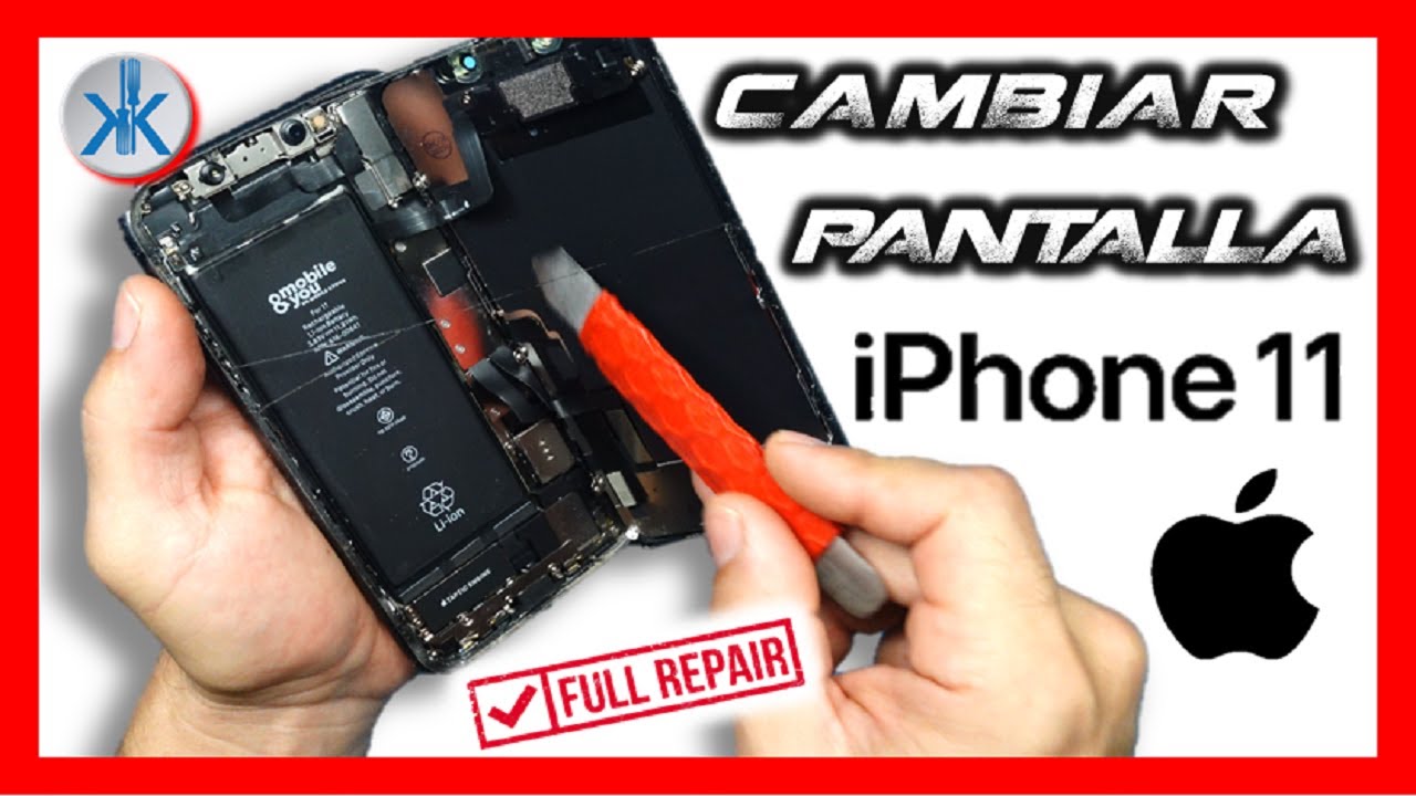 👍 COMO CAMBIAR PANTALLA iPhone 11