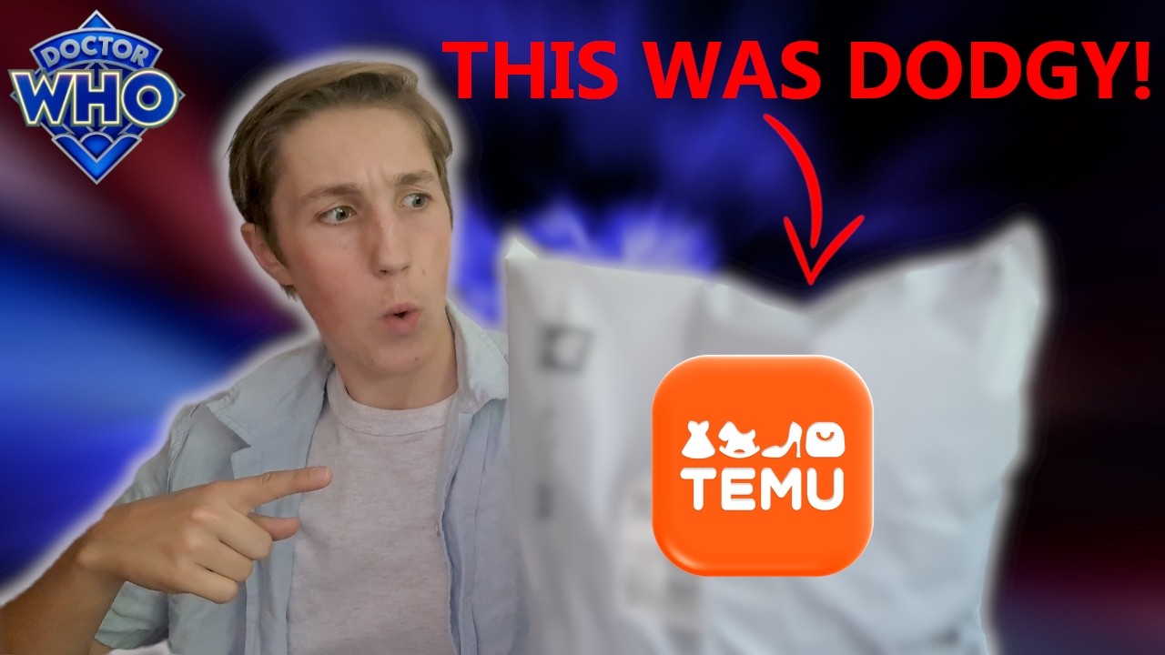 Я купила мерч по сериалу «Доктор Кто» на TEMU... (Потрясающие результаты!)