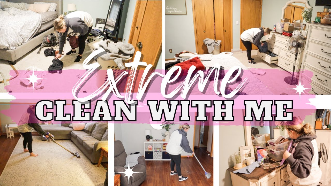 *NEW* EXTREME CLEAN WITH ME 2022 // SPEED CLEAN WITH ME // ULTIMATE CLEANING MOTIVATION 2022