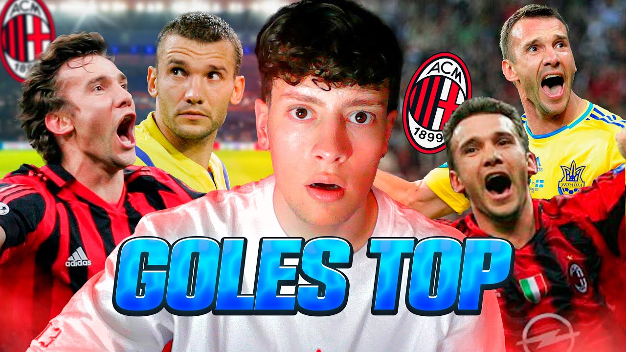 LOS MEJORES GOLES DE ANDRIV SHEVCHENKO | LA LEYENDA UCRANIANA | CAMPEÓN DE CHAMPIONS Y BALÓN DE ORO
