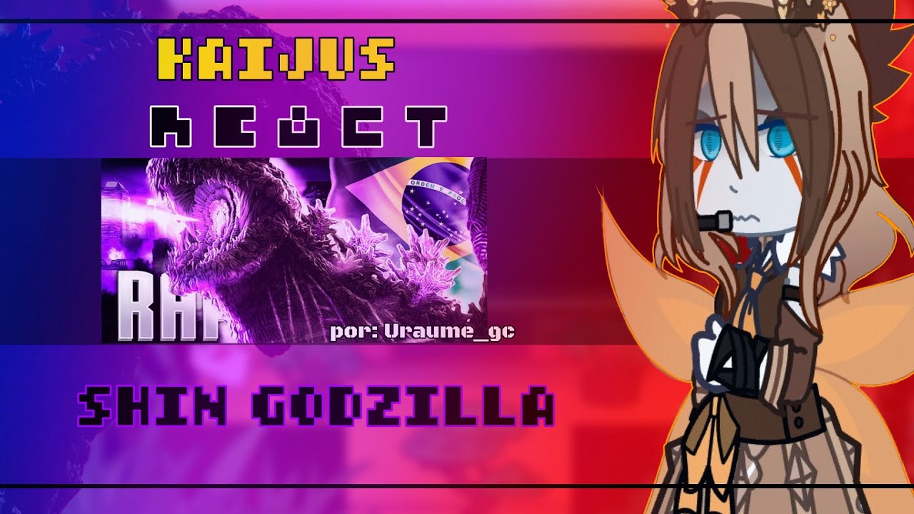 🐊🧬🦠||Kaijus React react: Shin Godzilla - UMA FORTE MUTAÇÃO | @PapyrusDaBatata  ||