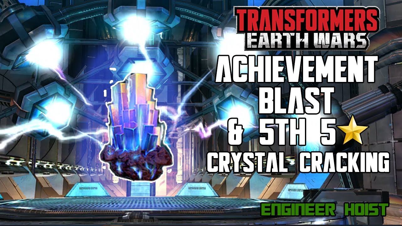 Transformers: Earth Wars - 5th 5 Star Crystal Cracking and New Achievements