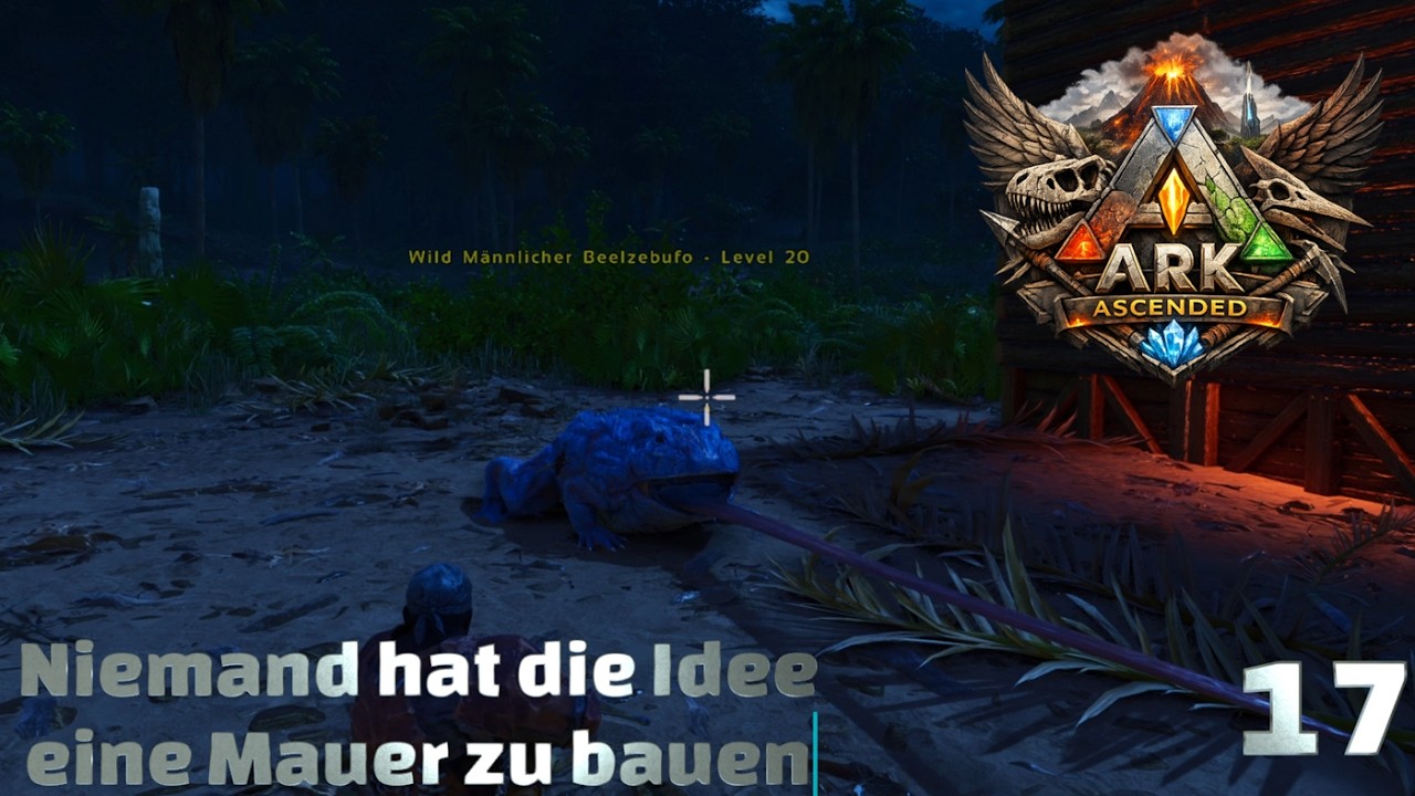ARK Ascended   17 Niemand hat die Idee eine Mauer zu Bauen