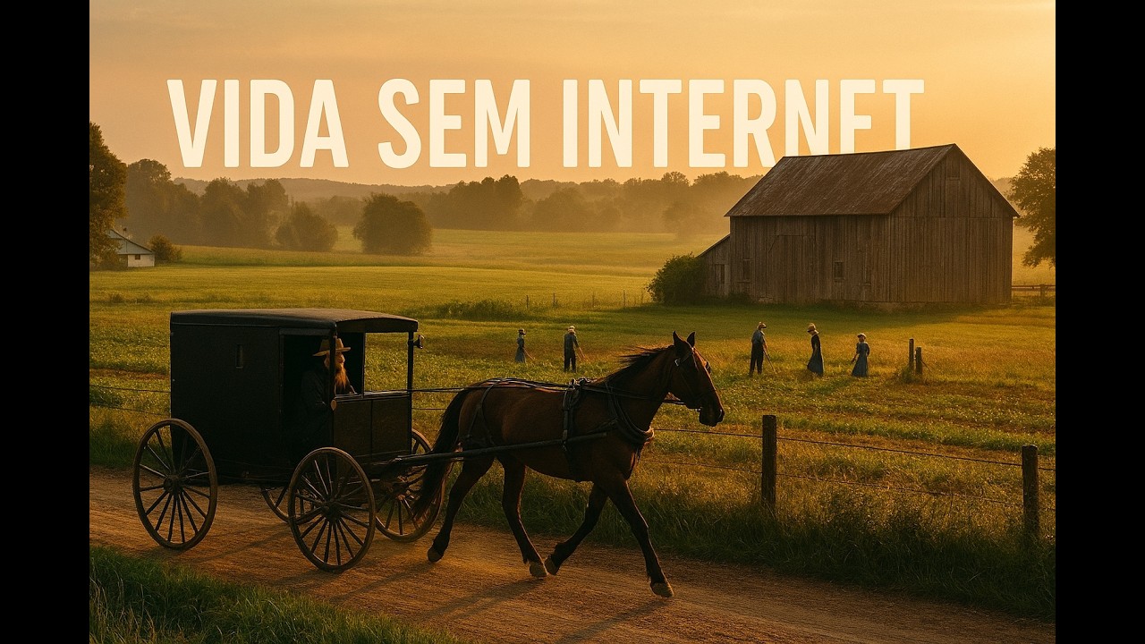 A vida sem tecnologia: entenda a cultura e os valores amish 🚜🌾
