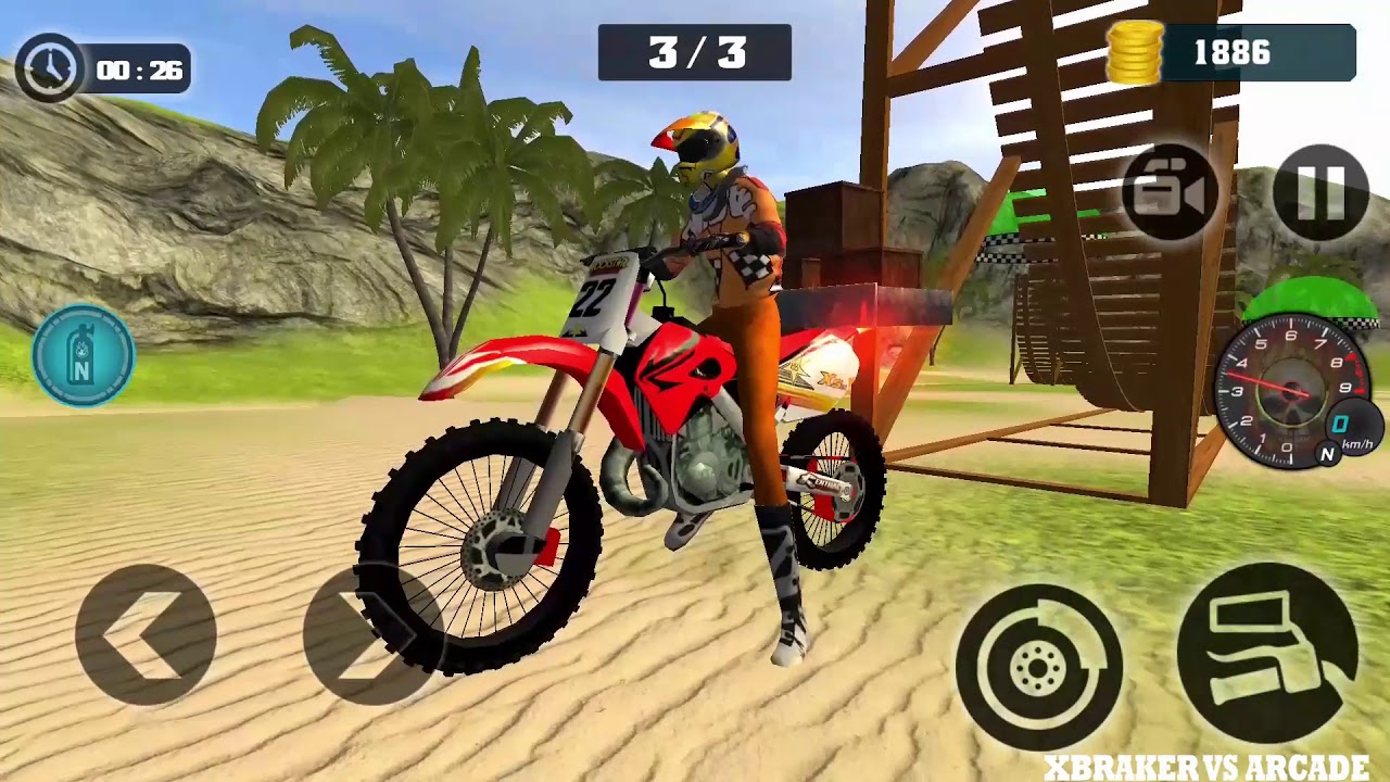 Motocross Beach Bike Stunt Racing 2018 | Transport Mode - Android GamePlay HD
