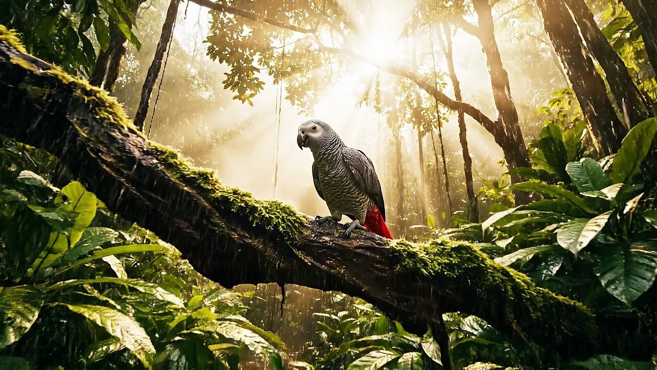 Canopy Dreams | Tropical Rainforest — 1 Hour Relaxing Nature Ambience
