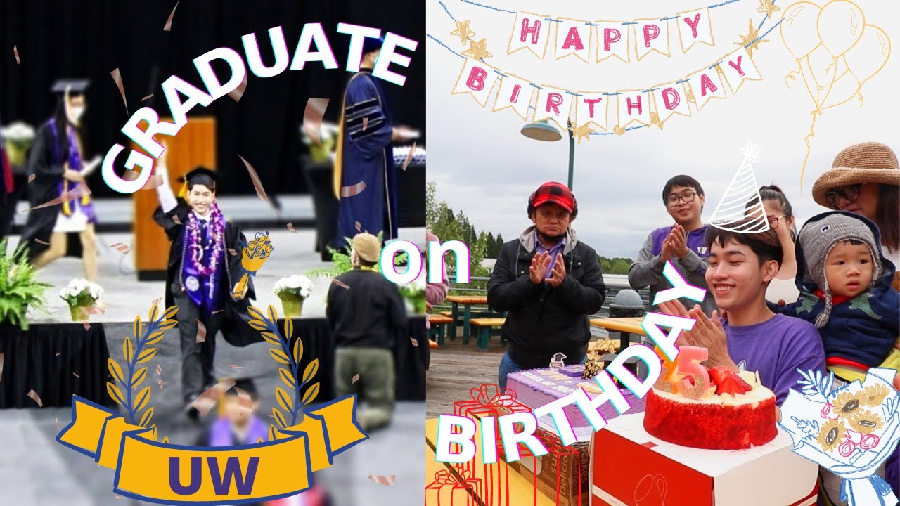 I GRADUATED from the University of Washington Seattle Computer Science major on my BIRTHDAY