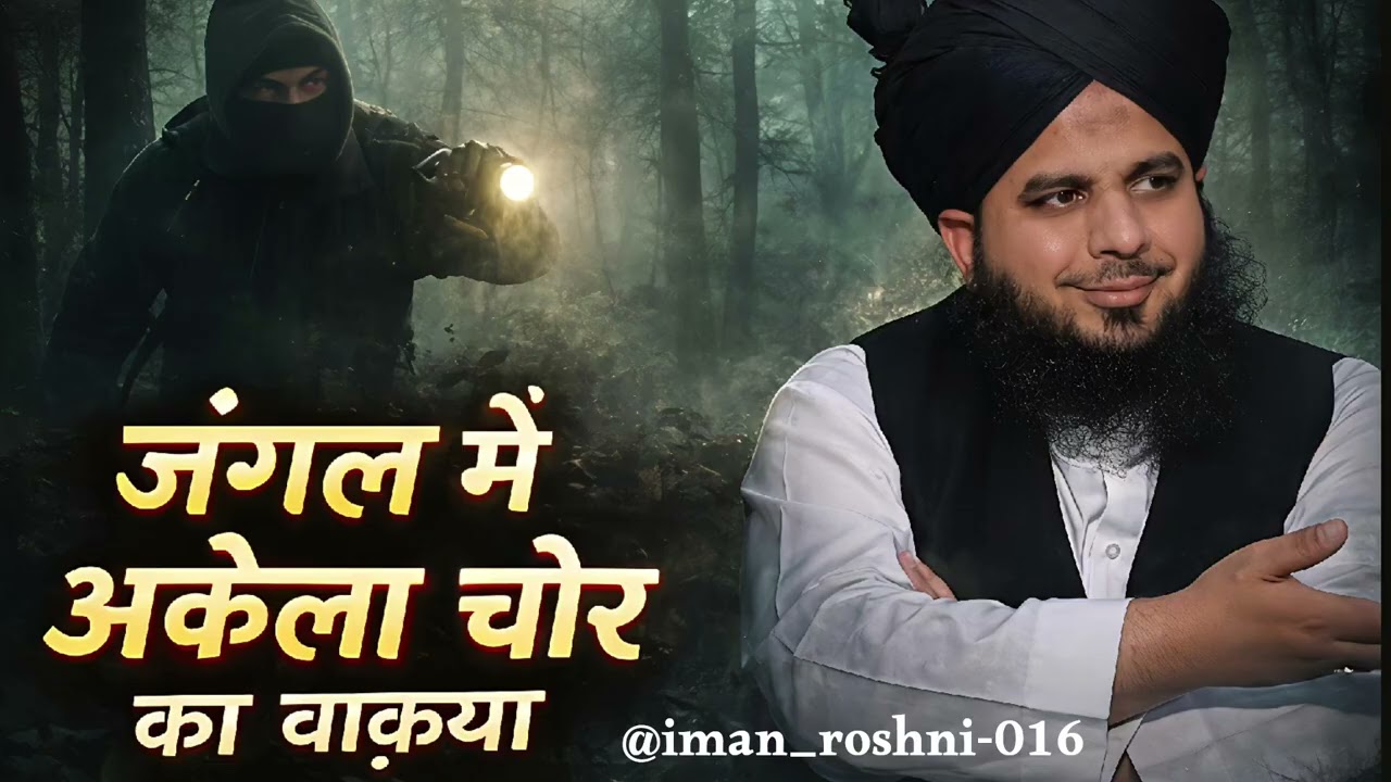 Jungle Mein अकेला चोर! Mufti Ajmal Raza Qadri کا دھماکہ Waqiya 🔥 | FIR Raaz#islamicmotivation#shorts