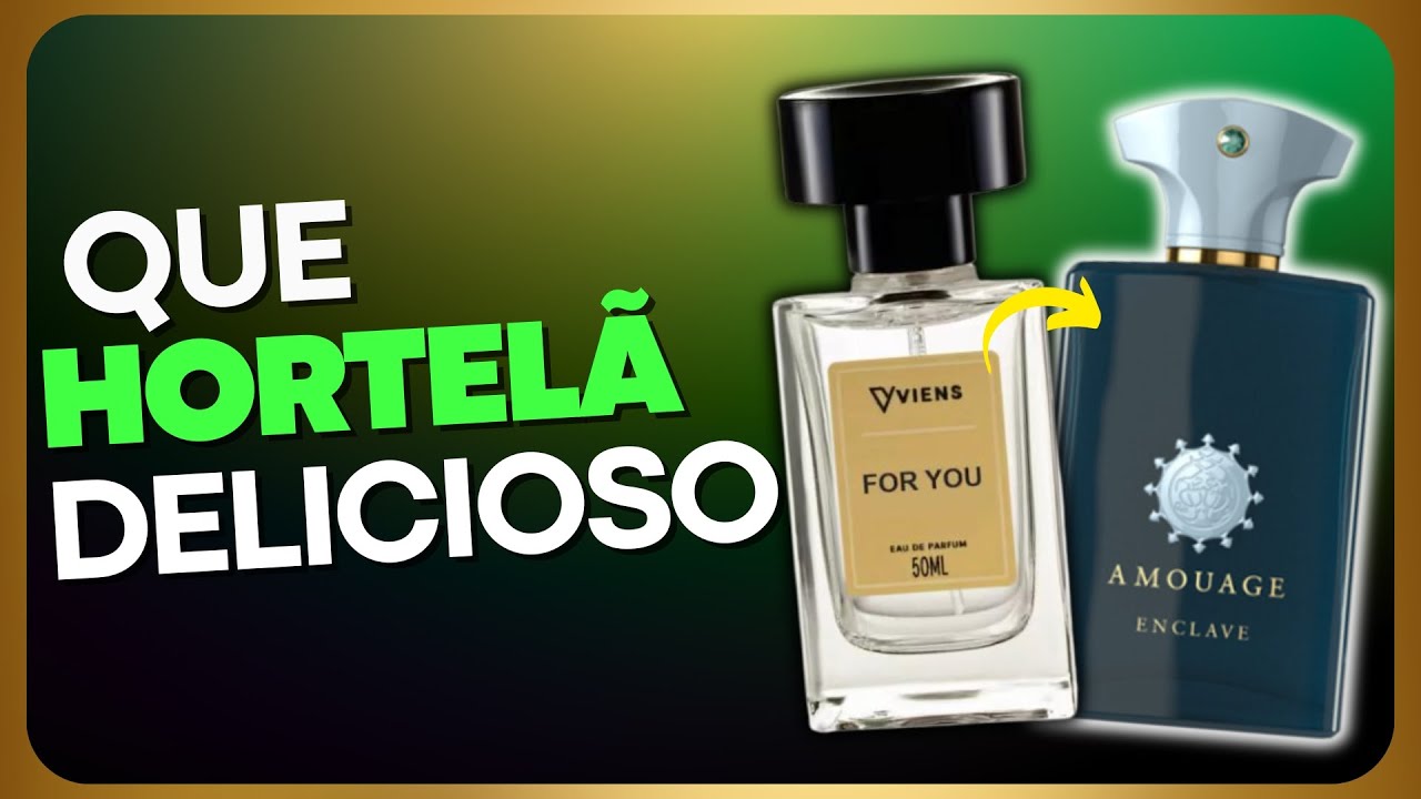 O melhor CONTRATIPO do ENCLAVE de Amouage | Perfume FOR YOU da Viens #enclave #foryou #amouage