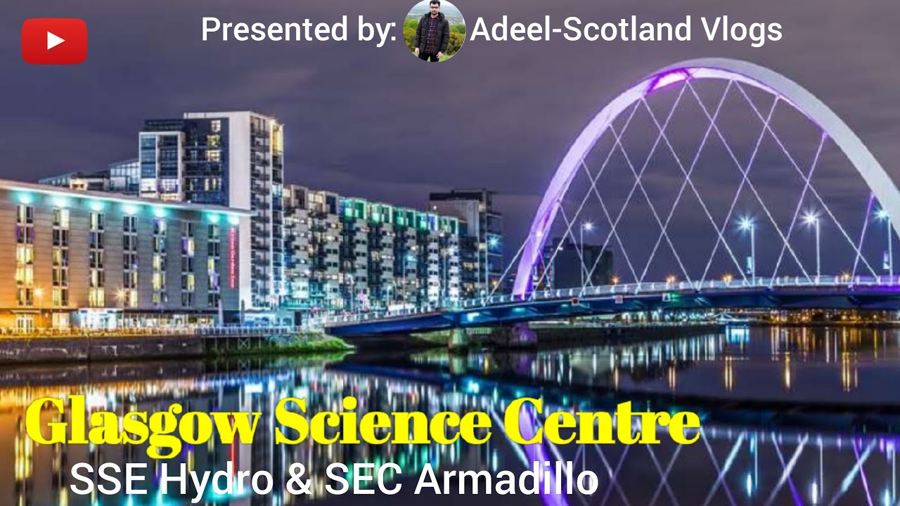 Glasgow Science Centre|SSE Hydro|SEC Armadillo|Walking + Drone Visit #glasgow #scotland #UK #shorts