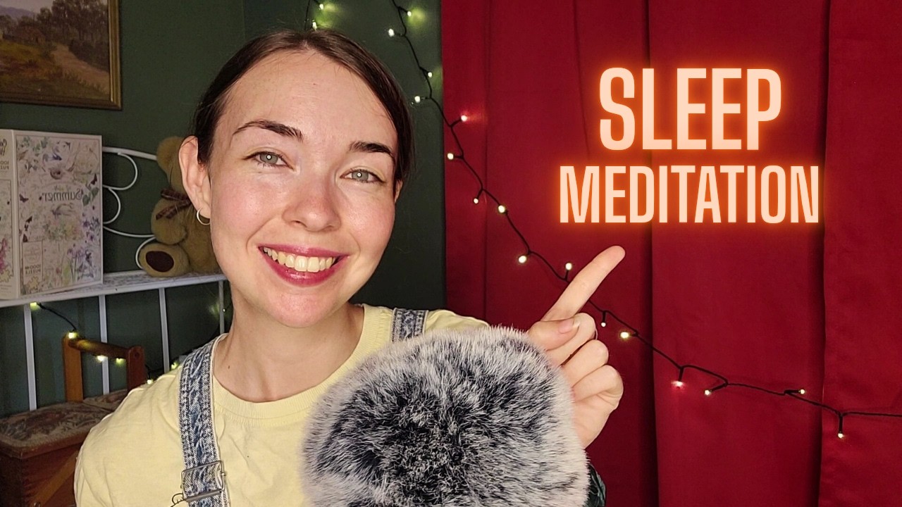 ASMR Sleep Meditation 🔥😴 Personal Attention, Inaudible Whispers, Christian ASMR