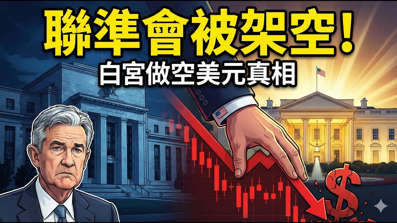 後央行時代來臨：聯準會失寵？白宮與財政部如何聯手「做空」美元？