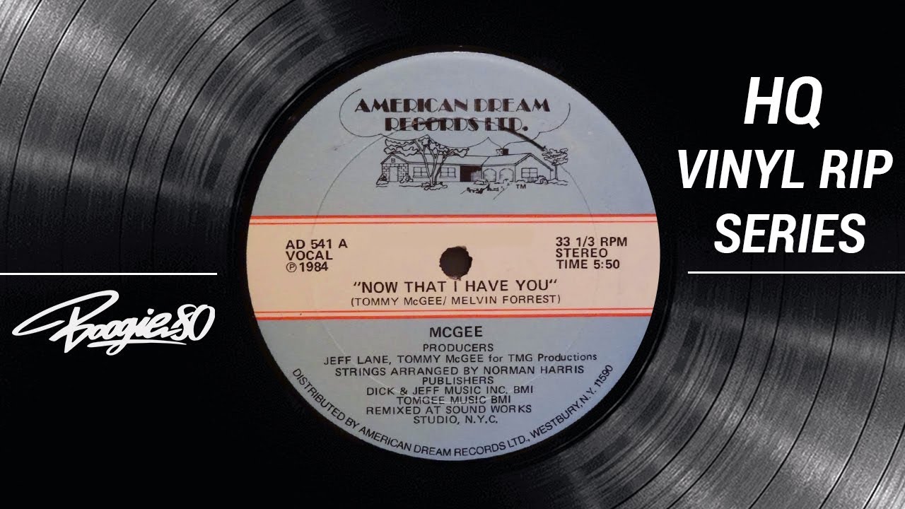 MC GEE - Now That I Have You (1984)