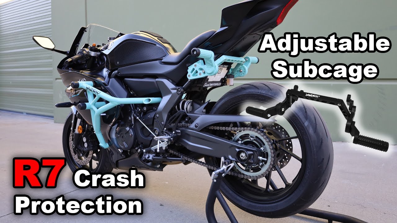 Yamaha R7 Impaktech Adjustable Subcage Install