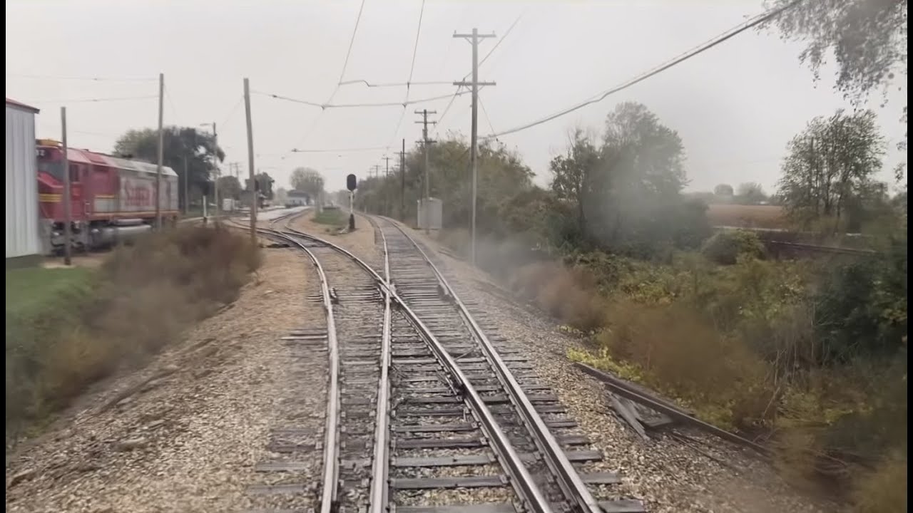 Illinois Railway Museum CTA train full track ride
