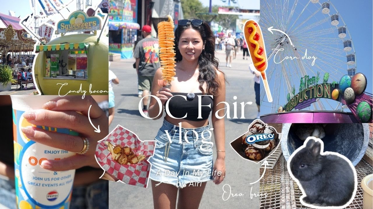 【OC Fair】これがアメリカの夏祭り！カリフォルニア最大級OCフェア2025