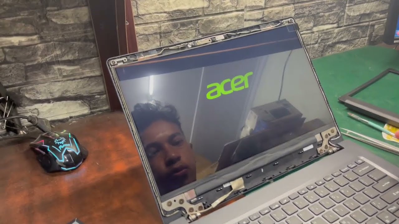 Tutorial Cara Ganti Lcd ACER A314